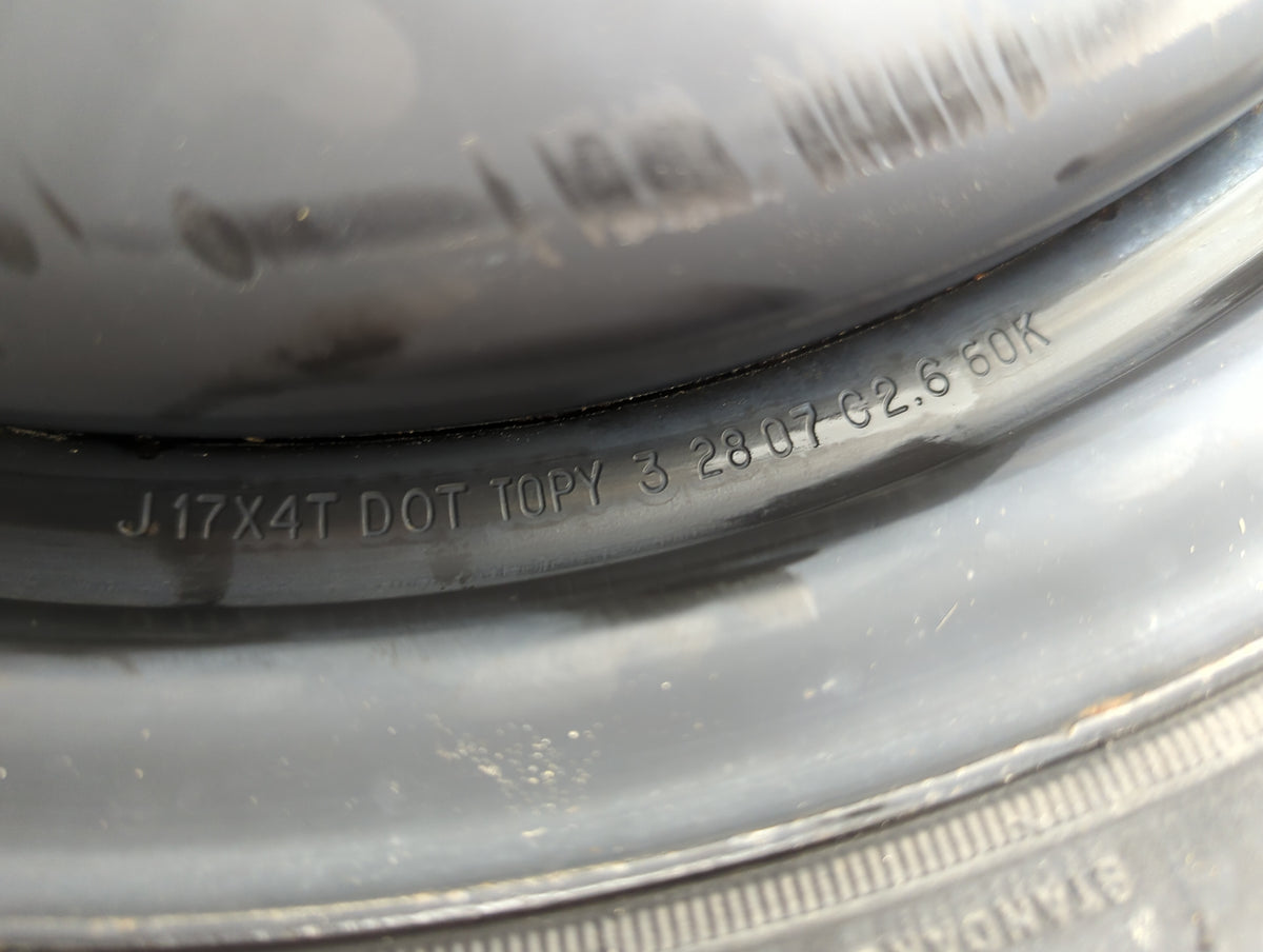 2005-2010 Honda Odyssey Spare Donut Tire Wheel Rim Oem - Oemusedautoparts1.com