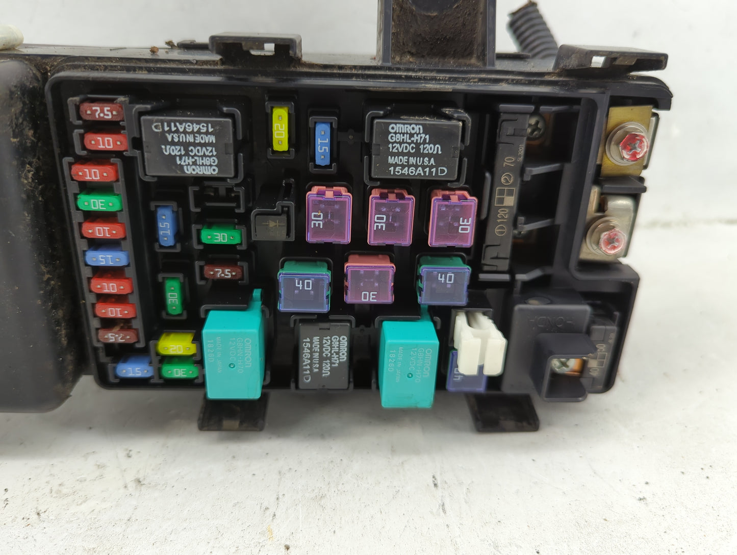 2005-2010 Honda Odyssey Fusebox Fuse Box Panel Relay Module P/N:38250SHJA22 Fits Fits 2005 2006 2007 2008 2009 2010 OEM Used