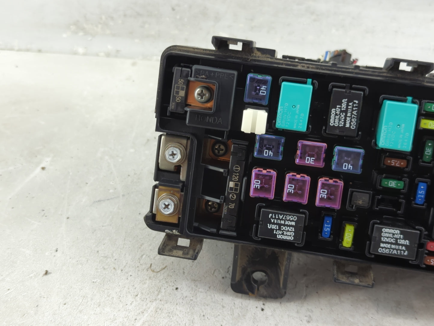 2005-2010 Honda Odyssey Fusebox Fuse Box Panel Relay Module Fits Fits 2005 2006 2007 2008 2009 2010 OEM Used Auto Parts - Oe