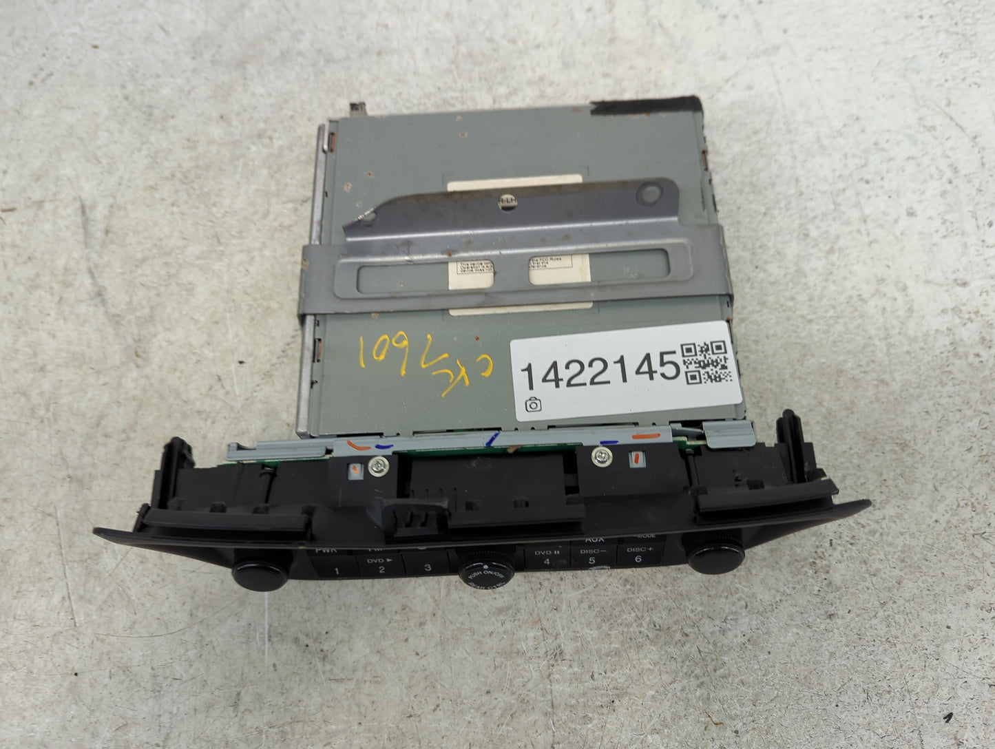 2005-2010 Honda Odyssey Radio AM FM Cd Player Receiver Replacement Fits Fits 2005 2006 2007 2008 2009 2010 OEM Used Auto Par