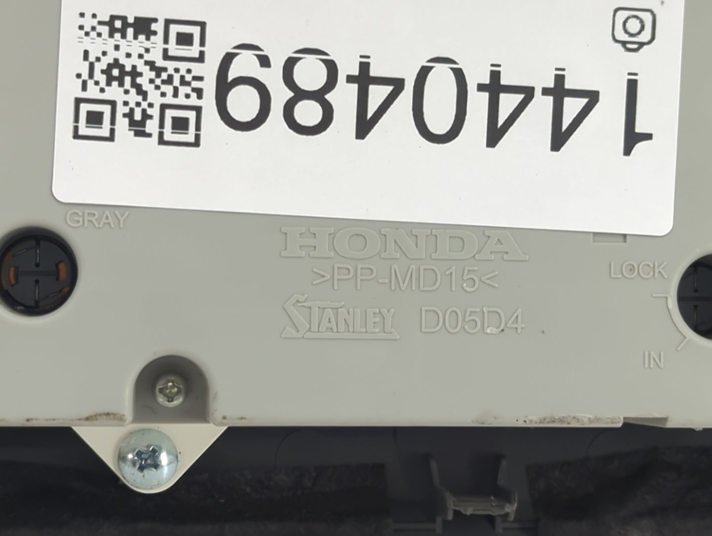 2005-2007 Honda Odyssey Climate Control Module Temperature AC/Heater Replacement Fits Fits 2005 2006 2007 OEM Used Auto Part