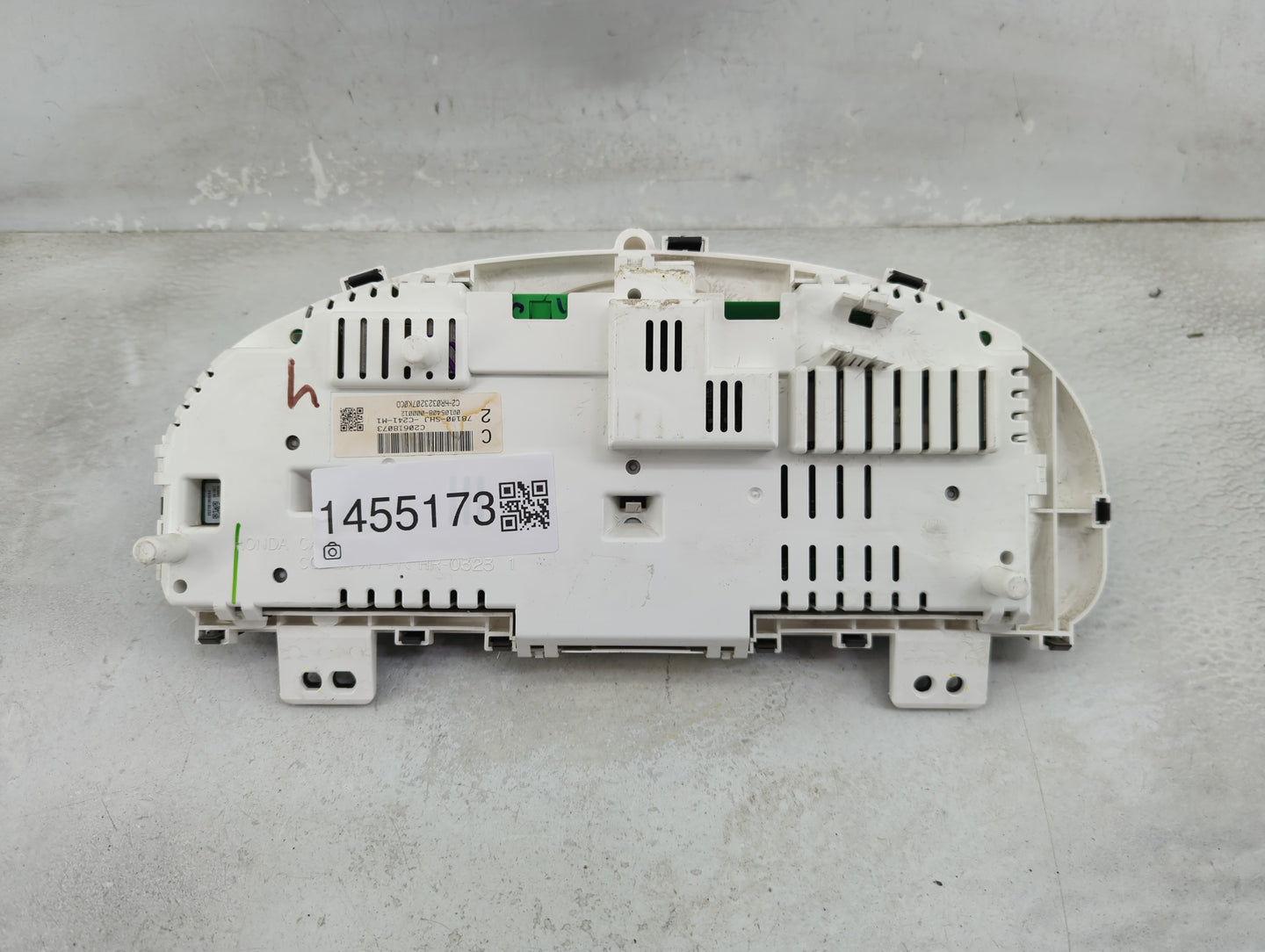 2005-2010 Honda Odyssey Instrument Cluster Speedometer Gauges P/N:78100-SHJ-C241-M1 Miles: Fits Fits 2005 2006 2007 2008 200
