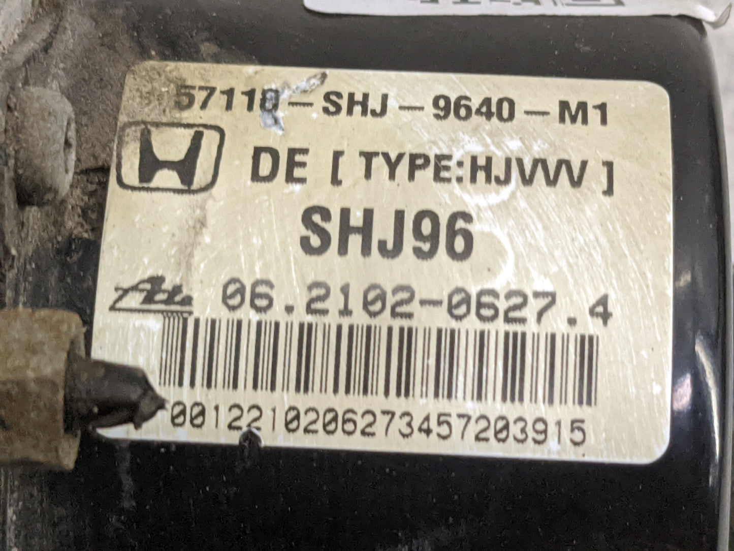 2007-2010 Honda Odyssey ABS Pump Control Module Replacement P/N:57110-SHJ-9640-M1 06.2102-0627.4 Fits Fits 2007 2008 2009 20