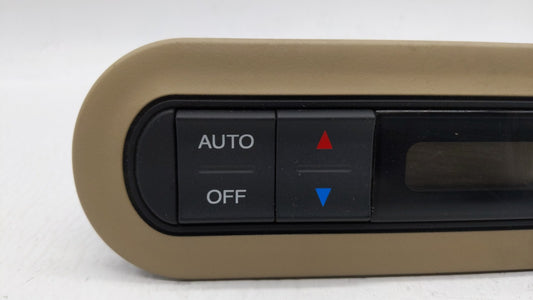 2005-2007 Honda Odyssey Climate Control Module Temperature AC/Heater Replacement P/N:79600SHJ-A012M1 Fits Fits 2005 2006 2007 OEM Used Auto Parts