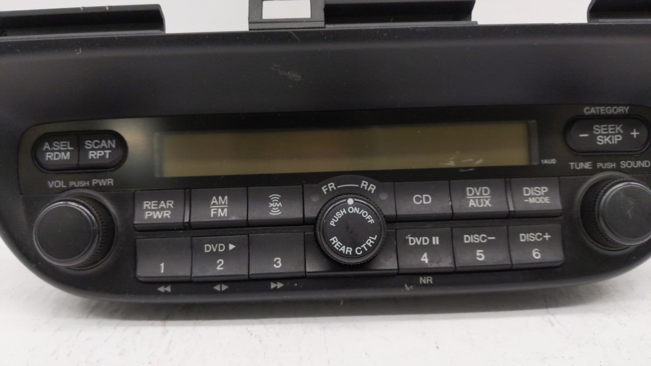 2005-2010 Honda Odyssey Radio AM FM Cd Player Receiver Replacement P/N:39100-SHJ-A800 39110-SHJ-A912-M1 Fits OEM Used Auto P