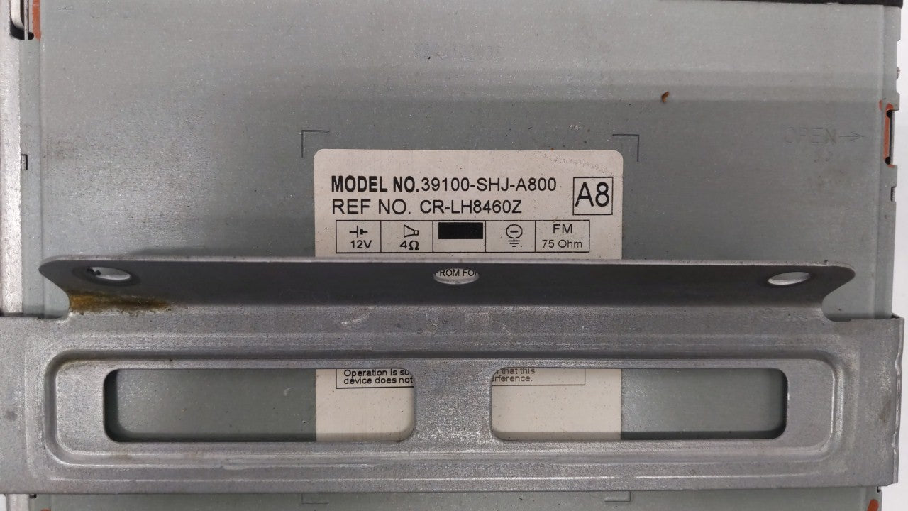 2005-2010 Honda Odyssey Radio AM FM Cd Player Receiver Replacement P/N:39100-SHJ-A800 39110-SHJ-A912-M1 Fits OEM Used Auto P