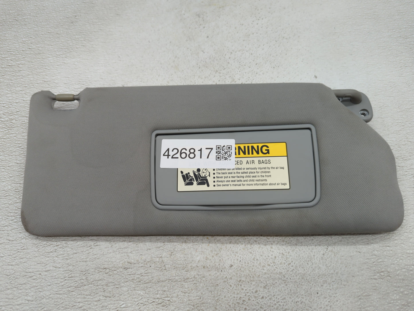 2006-2010 Honda Odyssey Sun Visor Shade Replacement Passenger Right Mirror Fits Fits 2006 2007 2008 2009 2010 OEM Used Auto 