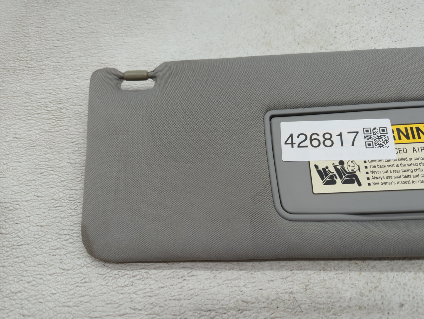 2006-2010 Honda Odyssey Sun Visor Shade Replacement Passenger Right Mirror Fits Fits 2006 2007 2008 2009 2010 OEM Used Auto 