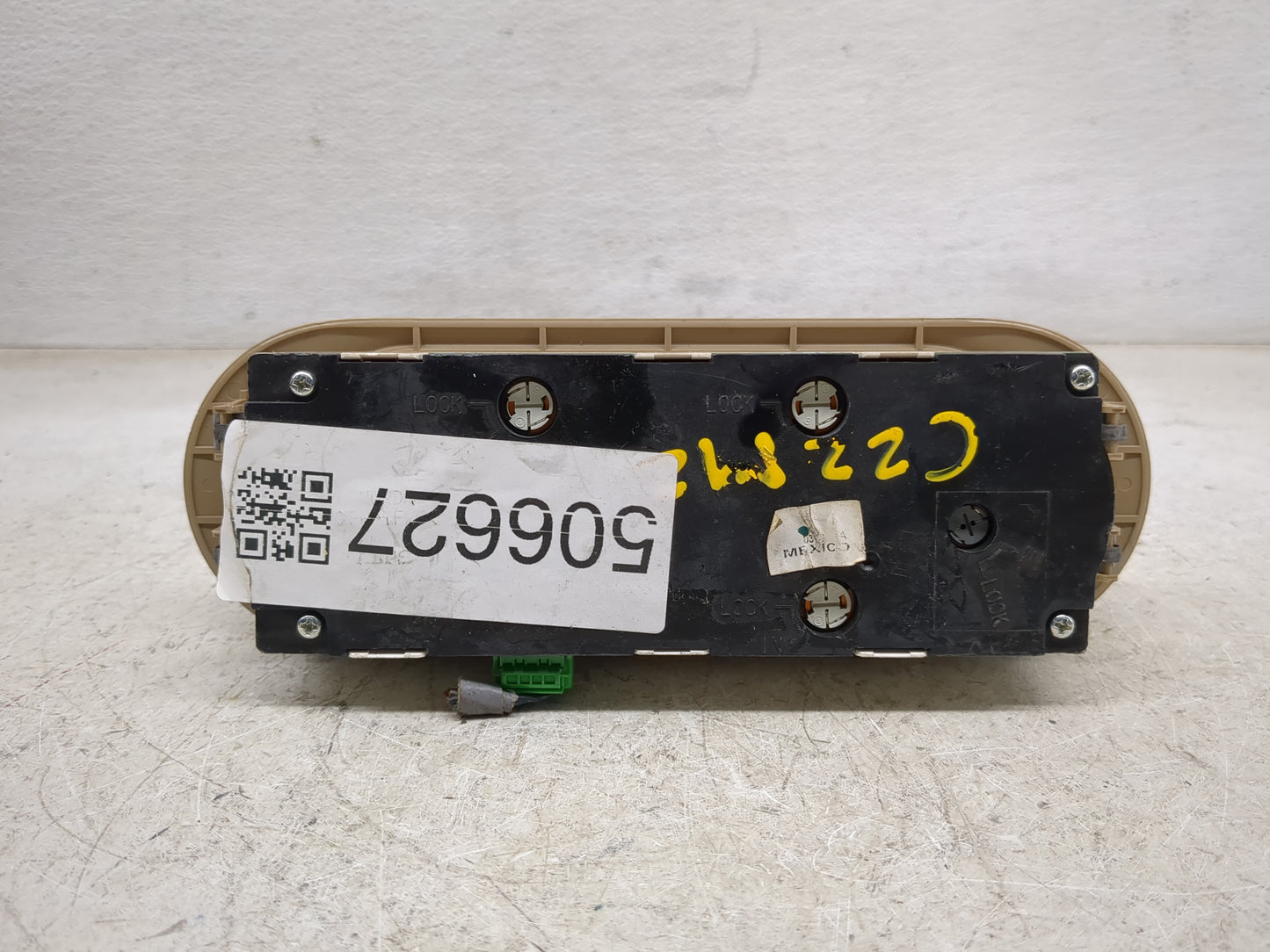 2007 Honda Odyssey Climate Control Module Temperature AC/Heater Replacement Fits OEM Used Auto Parts - Oemusedautoparts1.com