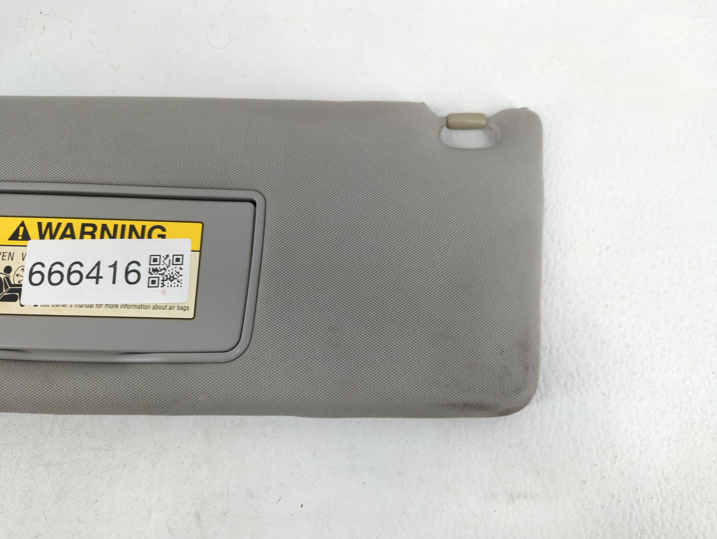 2006-2010 Honda Odyssey Sun Visor Shade Replacement Driver Left Mirror Fits Fits 2006 2007 2008 2009 2010 OEM Used Auto Part