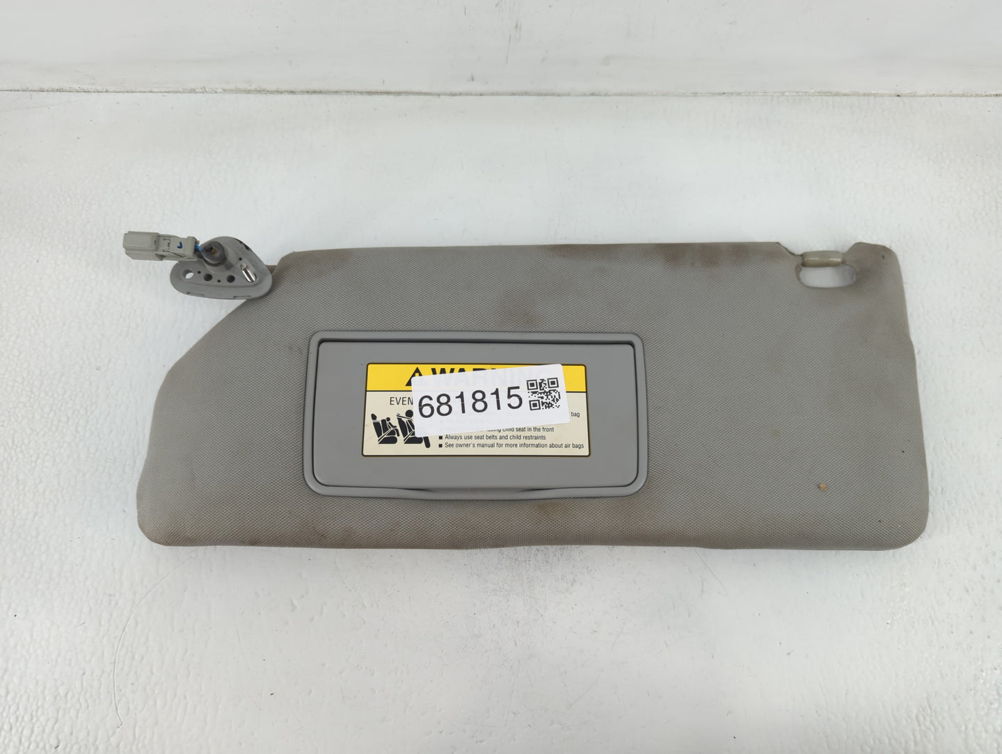 2006-2010 Honda Odyssey Sun Visor Shade Replacement Driver Left Mirror Fits Fits 2006 2007 2008 2009 2010 OEM Used Auto Part