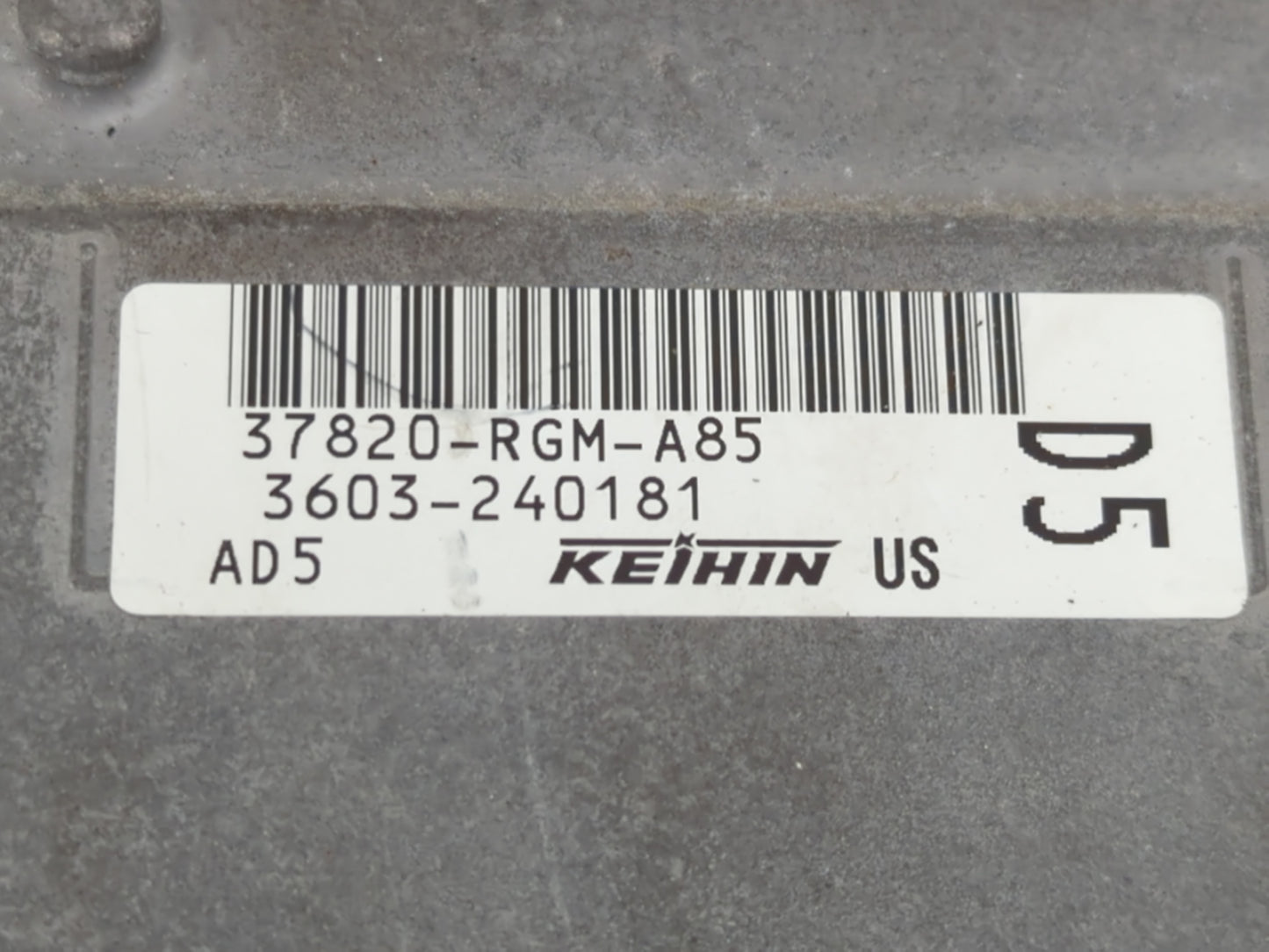 2005-2007 Honda Odyssey PCM Engine Control Computer ECU ECM PCU OEM Fits Fits 2005 2006 2007 OEM Used Auto Parts - Oemusedau