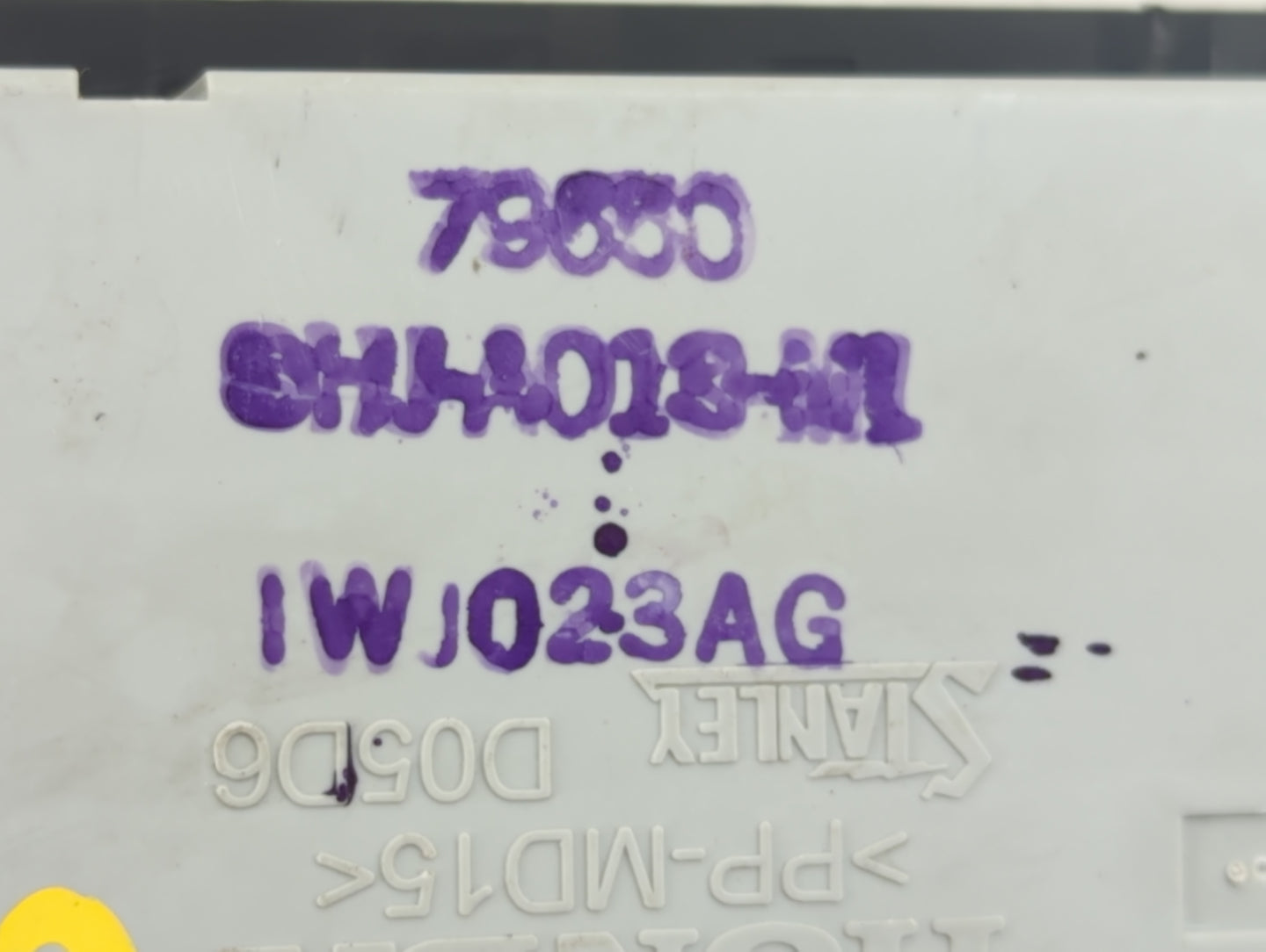 2005-2007 Honda Odyssey Climate Control Module Temperature AC/Heater Replacement Fits Fits 2005 2006 2007 OEM Used Auto Part