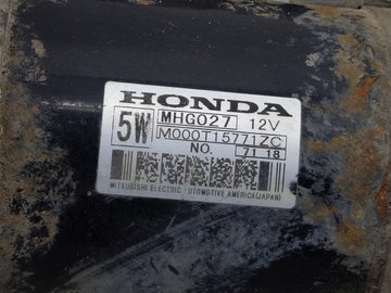 2007-2010 Honda Odyssey Car Starter Motor Solenoid OEM P/N:MHG027 M000T15771ZC Fits Fits 2007 2008 2009 2010 OEM Used Auto P