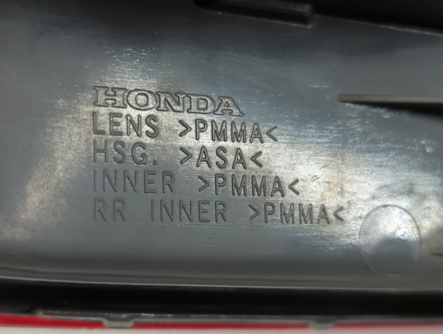 2007 Odyssey Passenger Right Side Tail Light Taillight Deck Lid Mounted - Oemusedautoparts1.com