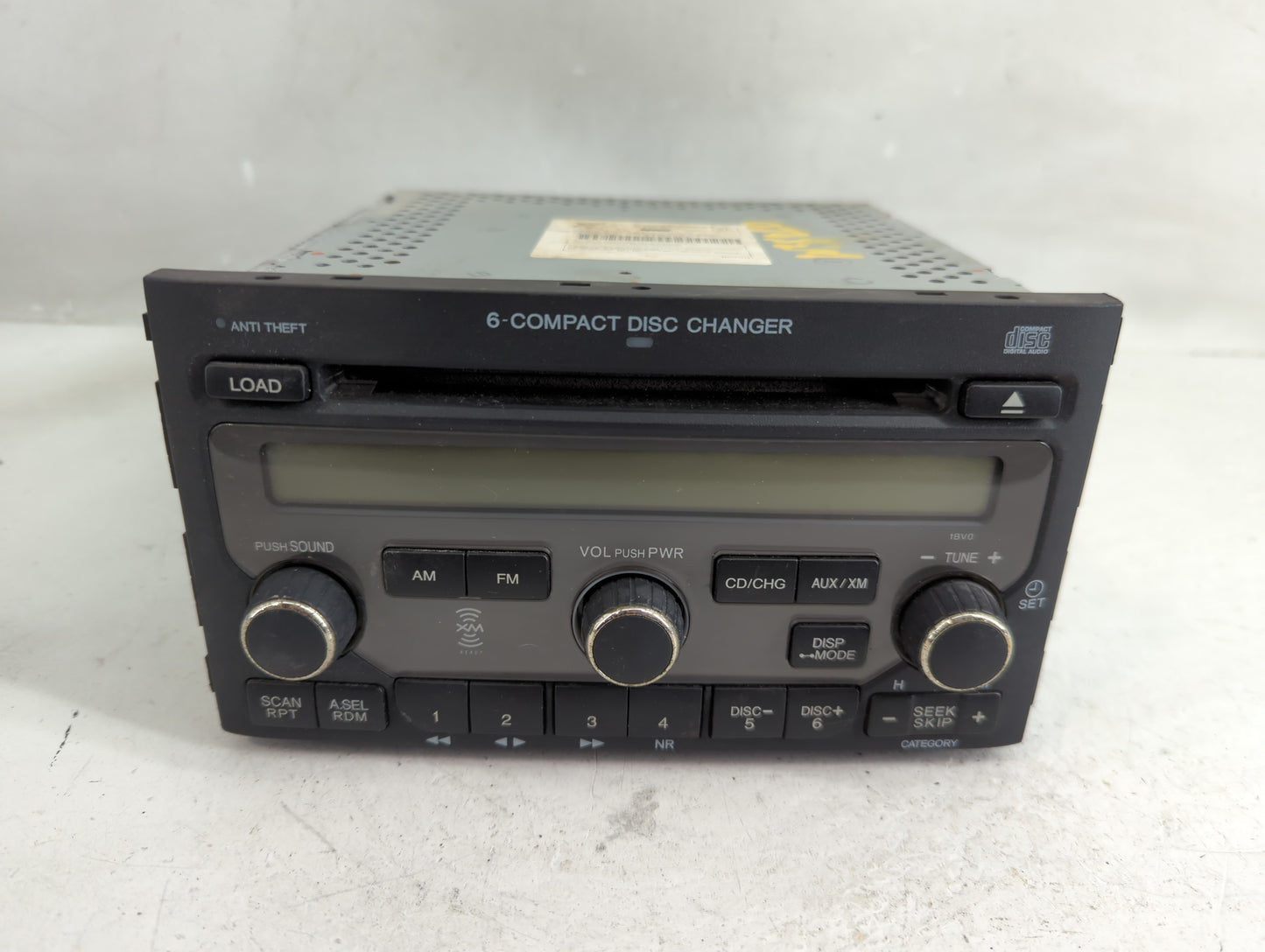 2006-2008 Honda Pilot Radio AM FM Cd Player Receiver Replacement P/N:391100-STW-A100 Fits Fits 2006 2007 2008 OEM Used Auto 