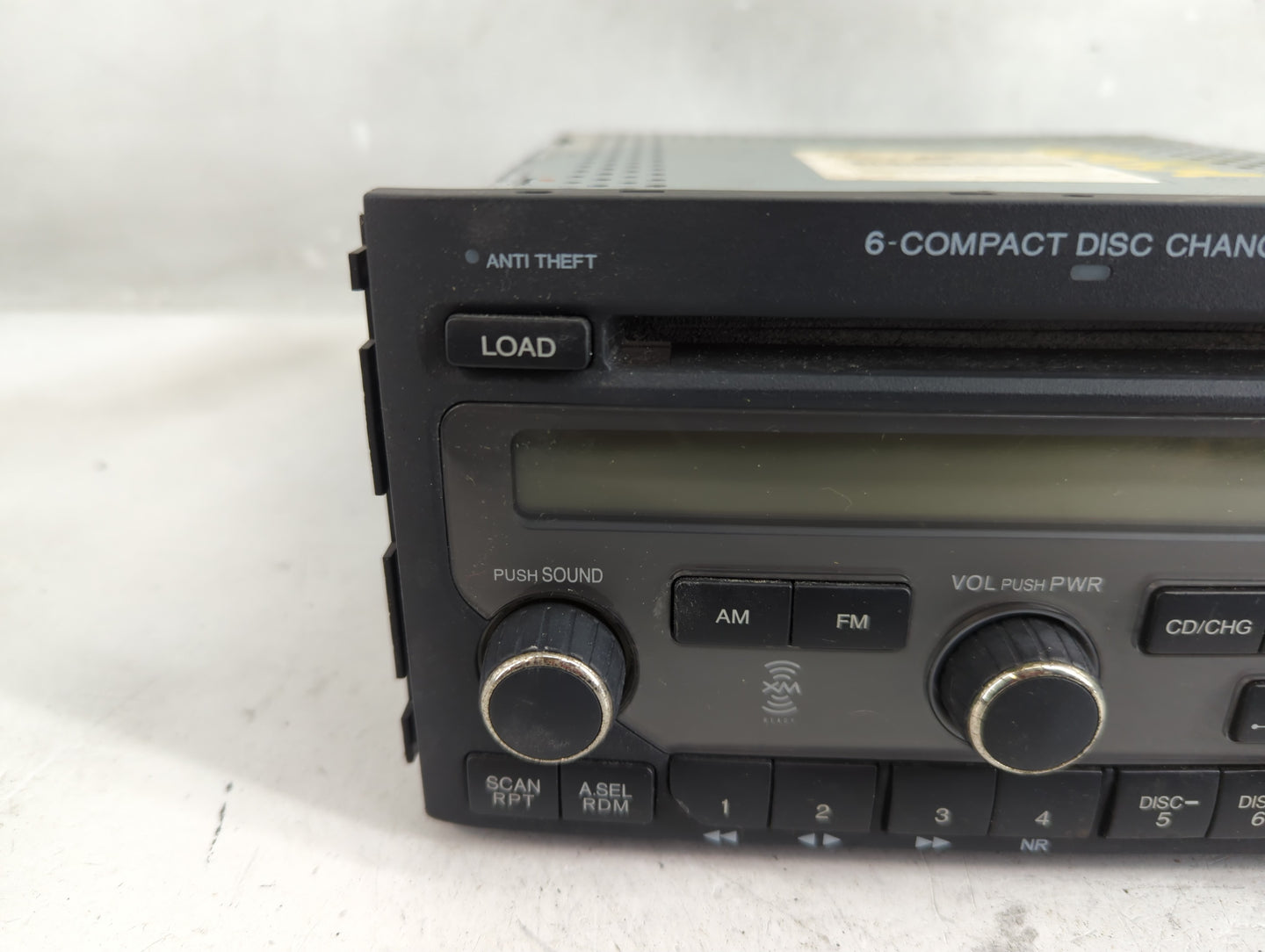 2006-2008 Honda Pilot Radio AM FM Cd Player Receiver Replacement P/N:391100-STW-A100 Fits Fits 2006 2007 2008 OEM Used Auto 