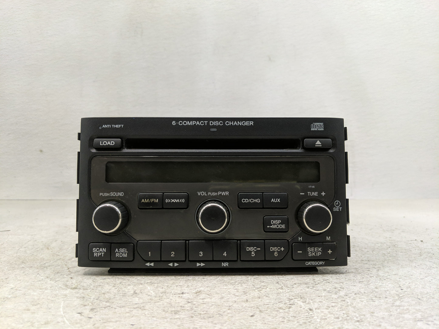 2006-2008 Honda Pilot Radio AM FM Cd Player Receiver Replacement P/N:39100-S9V-A600 Fits Fits 2006 2007 2008 OEM Used Auto P