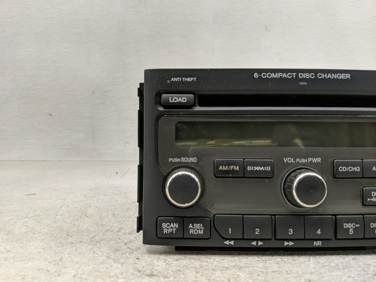 2006-2008 Honda Pilot Radio AM FM Cd Player Receiver Replacement P/N:39100-S9V-A600 Fits Fits 2006 2007 2008 OEM Used Auto P