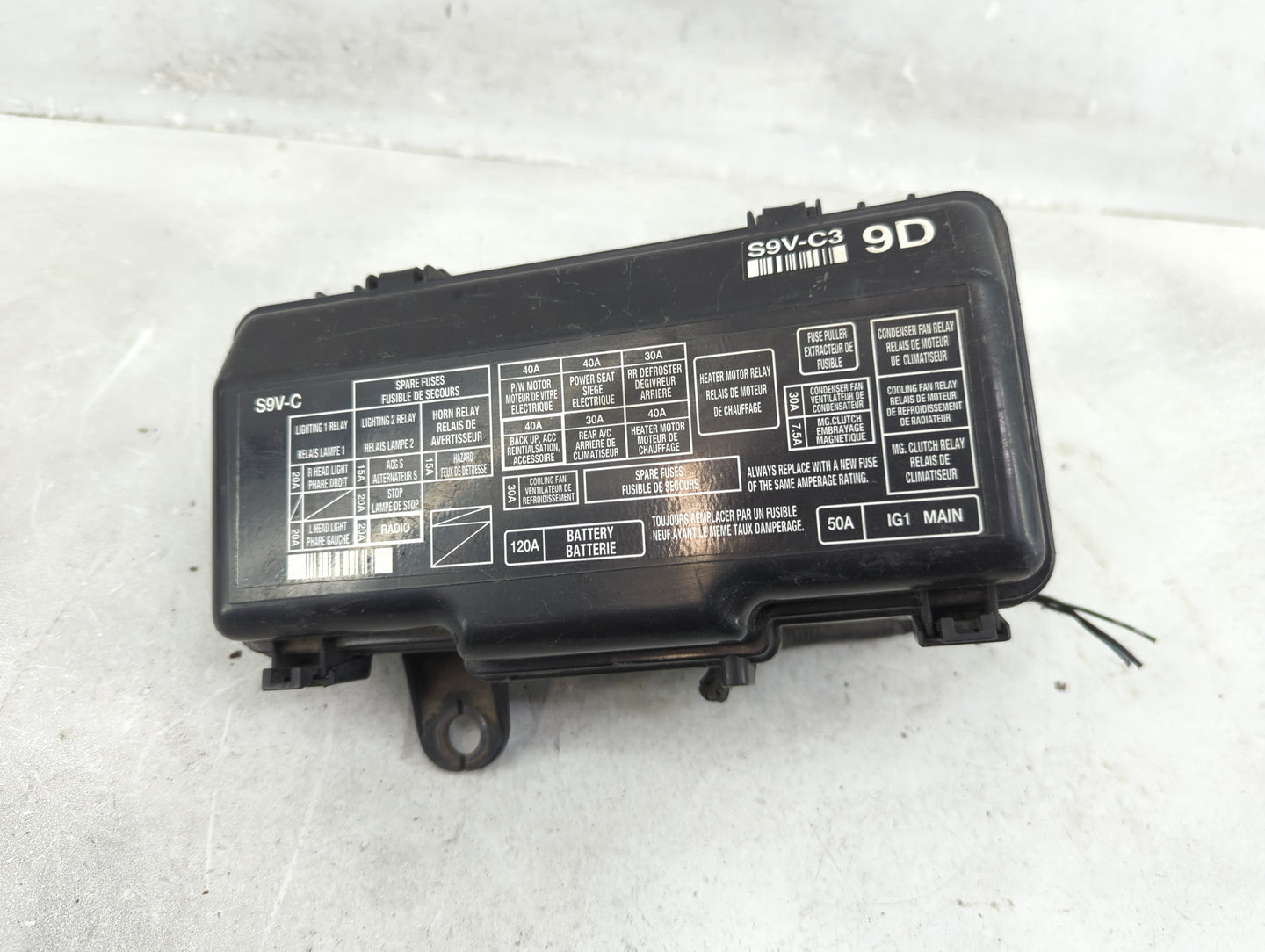 2004-2008 Honda Pilot Fusebox Fuse Box Panel Relay Module Fits Fits 2004 2005 2006 2007 2008 OEM Used Auto Parts - Oemusedau