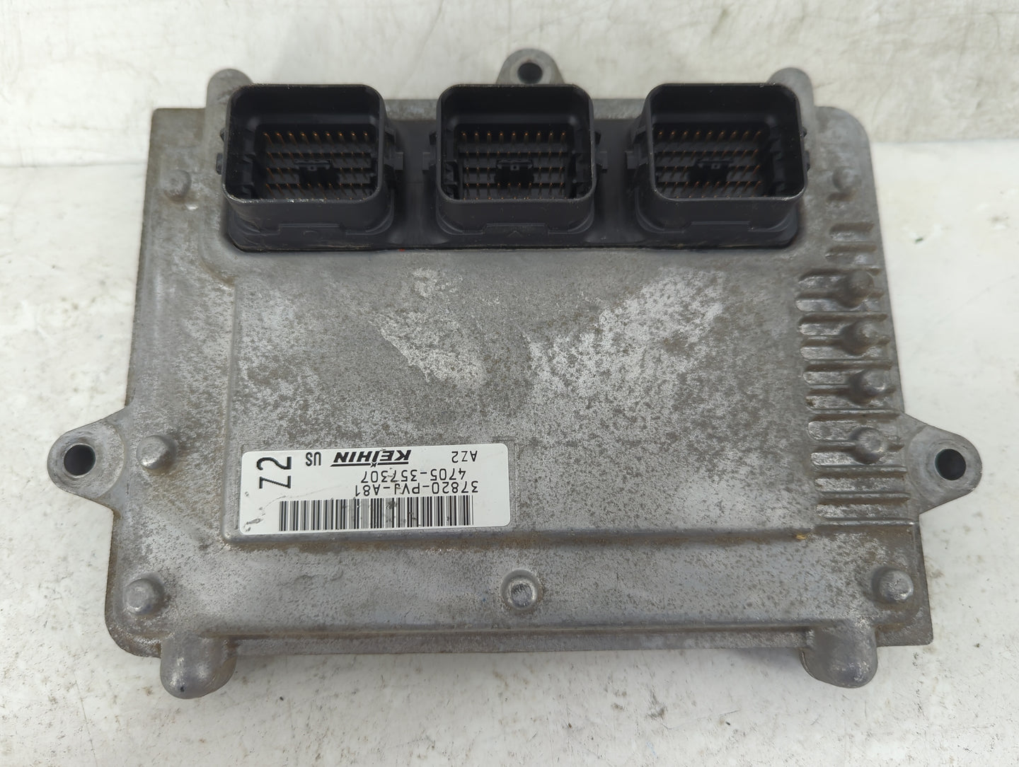 2006-2007 Honda Pilot PCM Engine Control Computer ECU ECM PCU OEM P/N:37820-PVJ-A81 4705-357307 Fits Fits 2006 2007 OEM Used