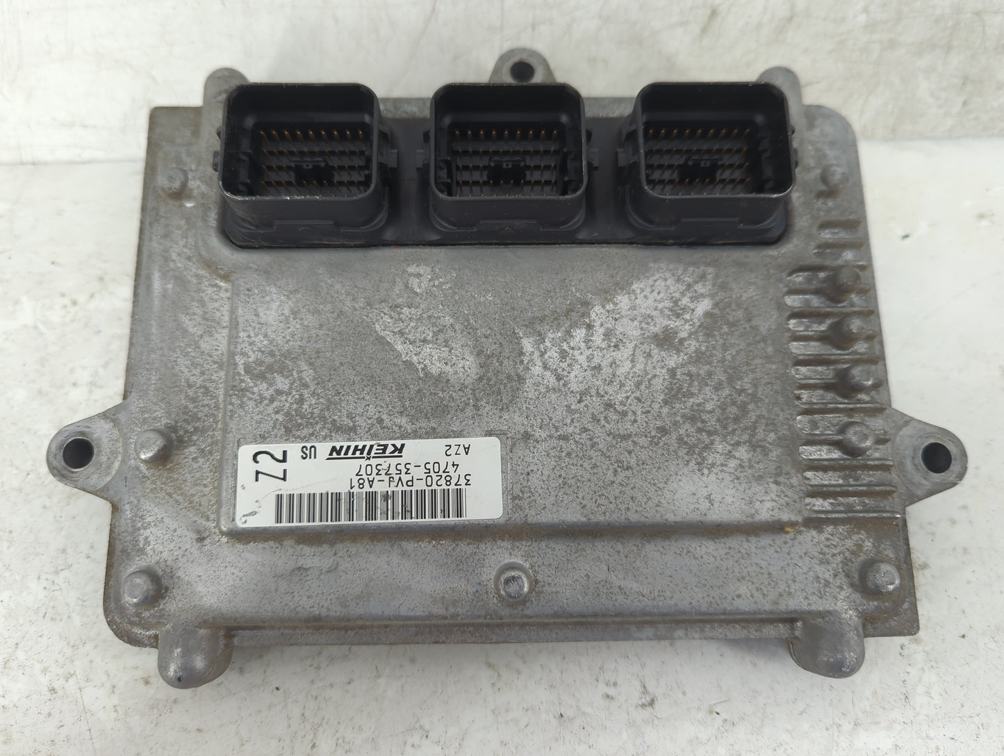 2006-2007 Honda Pilot PCM Engine Control Computer ECU ECM PCU OEM P/N:37820-PVJ-A81 4705-357307 Fits Fits 2006 2007 OEM Used