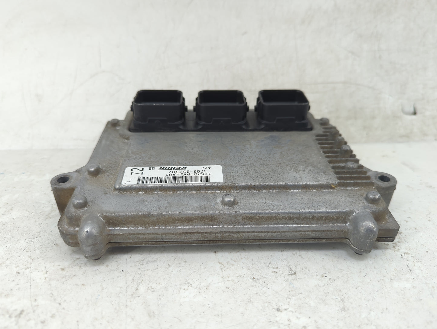 2006-2007 Honda Pilot PCM Engine Control Computer ECU ECM PCU OEM P/N:37820-PVJ-A81 4705-357307 Fits Fits 2006 2007 OEM Used