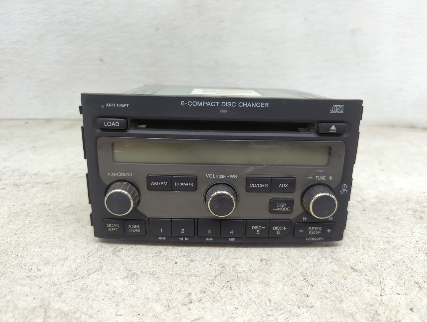 2006-2008 Honda Pilot Radio AM FM Cd Player Receiver Replacement P/N:39100-STW-A200 CQ-EH8561Z Fits Fits 2006 2007 2008 OEM 