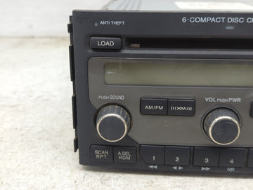 2006-2008 Honda Pilot Radio AM FM Cd Player Receiver Replacement P/N:39100-STW-A200 CQ-EH8561Z Fits Fits 2006 2007 2008 OEM Used Auto Parts