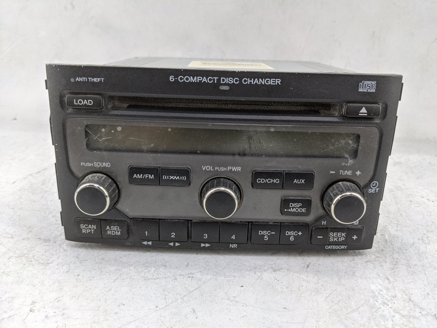 2006-2008 Honda Pilot Radio AM FM Cd Player Receiver Replacement P/N:39100-STW-A200 CQ-EH8561Z Fits Fits 2006 2007 2008 OEM 