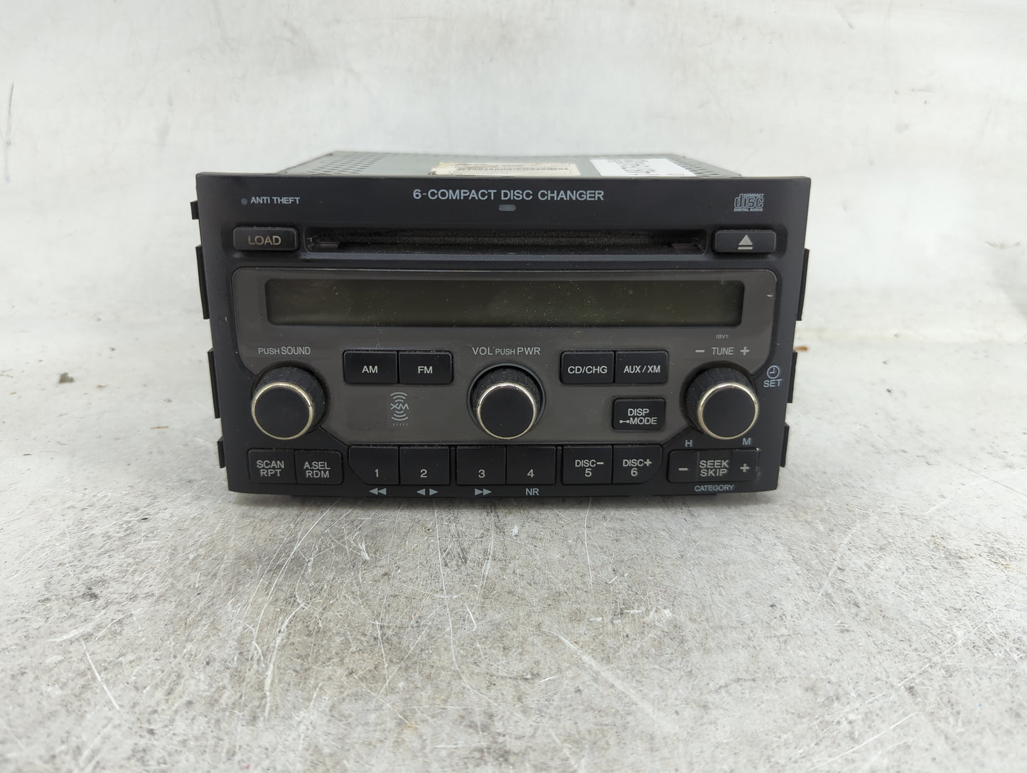 2006-2008 Honda Pilot Radio AM FM Cd Player Receiver Replacement P/N:EH8563123459 M364946194, M364946234 Fits Fits 2006 2007