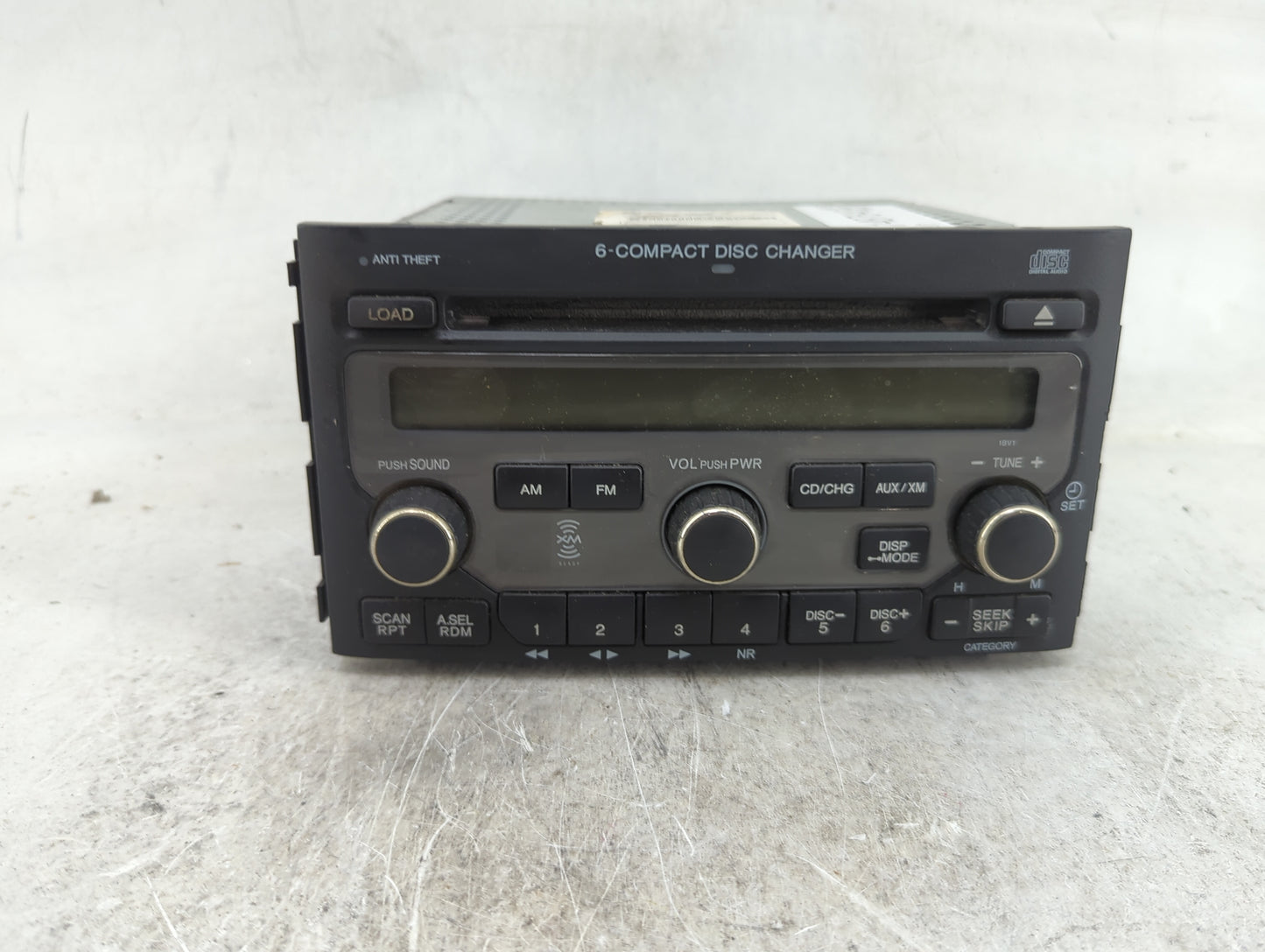 2006-2008 Honda Pilot Radio AM FM Cd Player Receiver Replacement P/N:EH8563123459 M364946194, M364946234 Fits Fits 2006 2007