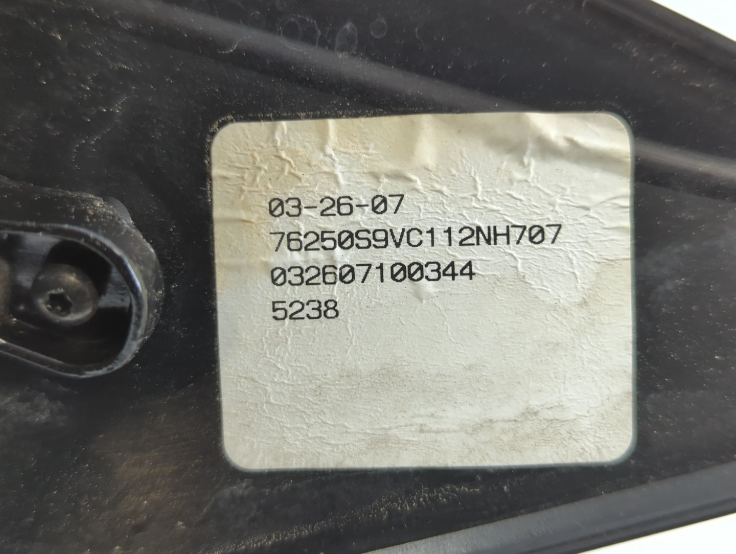 2003-2008 Honda Pilot Driver Side View Mirror - Left Door Mirror OEM Used - Oemusedautoparts1.com