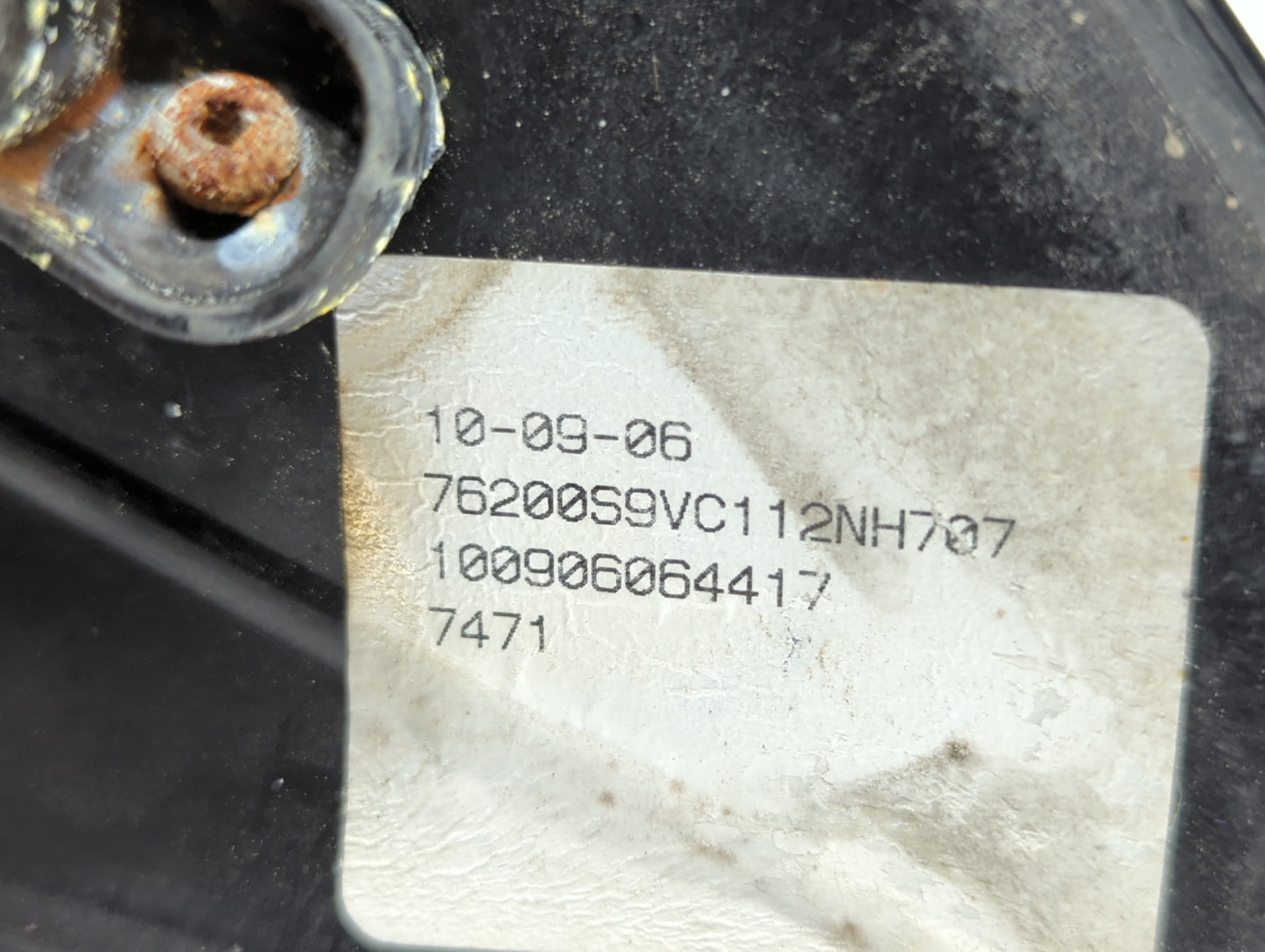 2003-2008 Honda Pilot Passenger Side View Mirror - Right Door Mirror OEM Used - Oemusedautoparts1.com