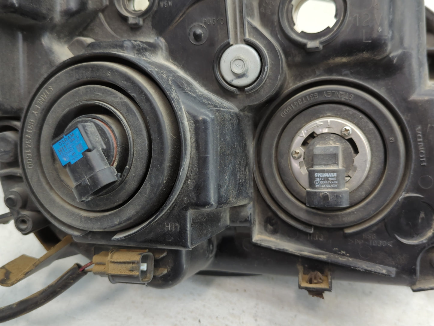 2006-2008 Honda Pilot Driver Left Oem Head Light Headlight Lamp - Oemusedautoparts1.com