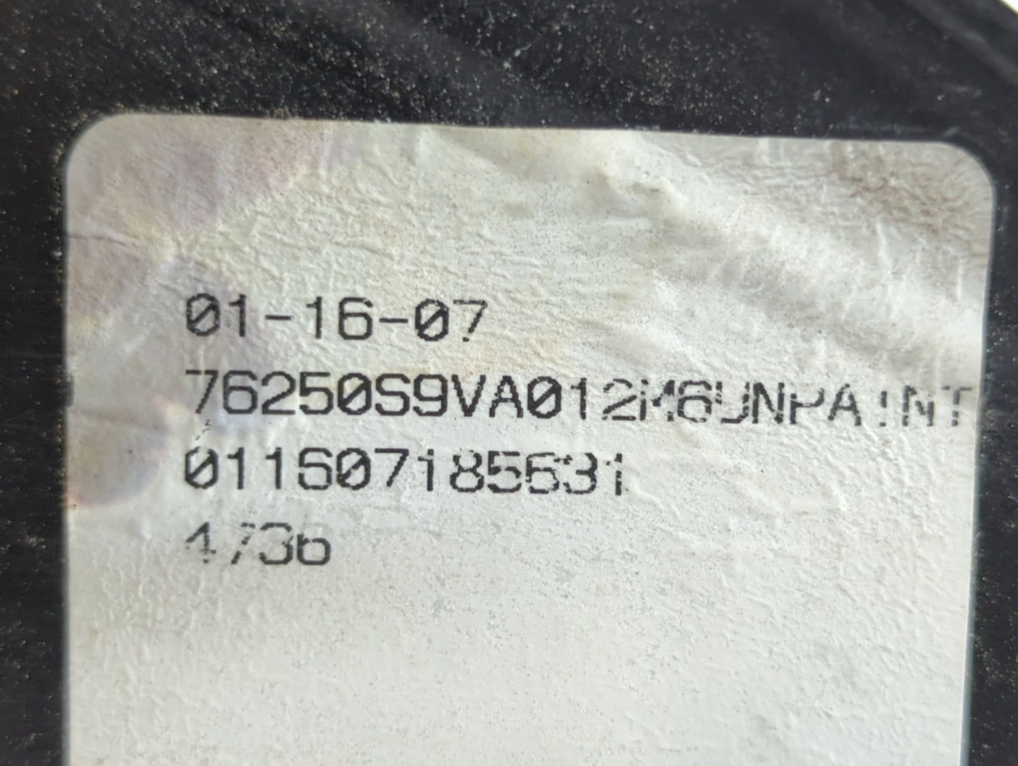 2003-2008 Honda Pilot Driver Side View Mirror - Left Door Mirror OEM Used - Oemusedautoparts1.com