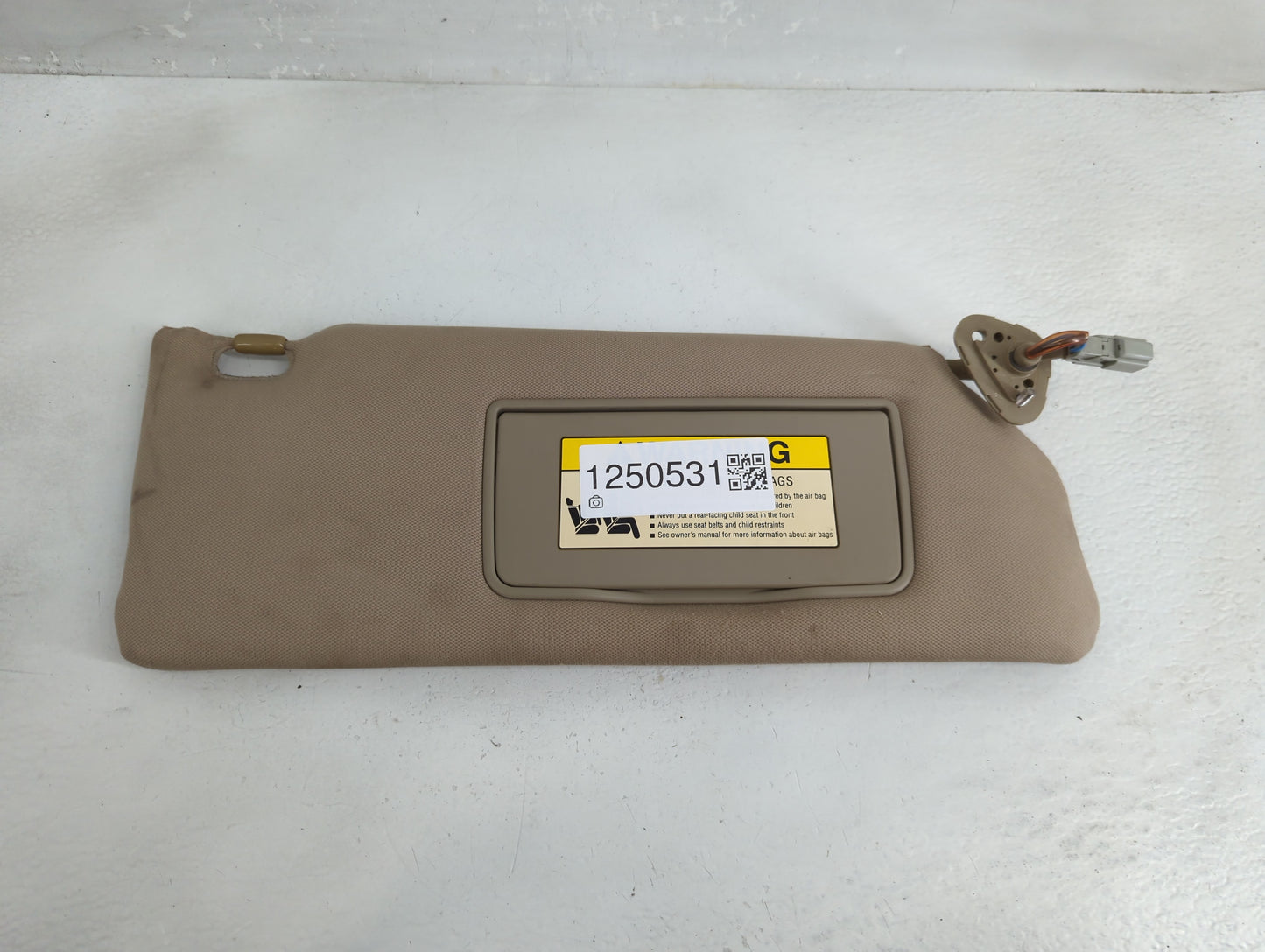 2007-2014 Honda Ridgeline Sun Visor Shade Replacement Passenger Right Mirror Fits Fits 2007 2008 2009 2010 2011 2012 2013 20