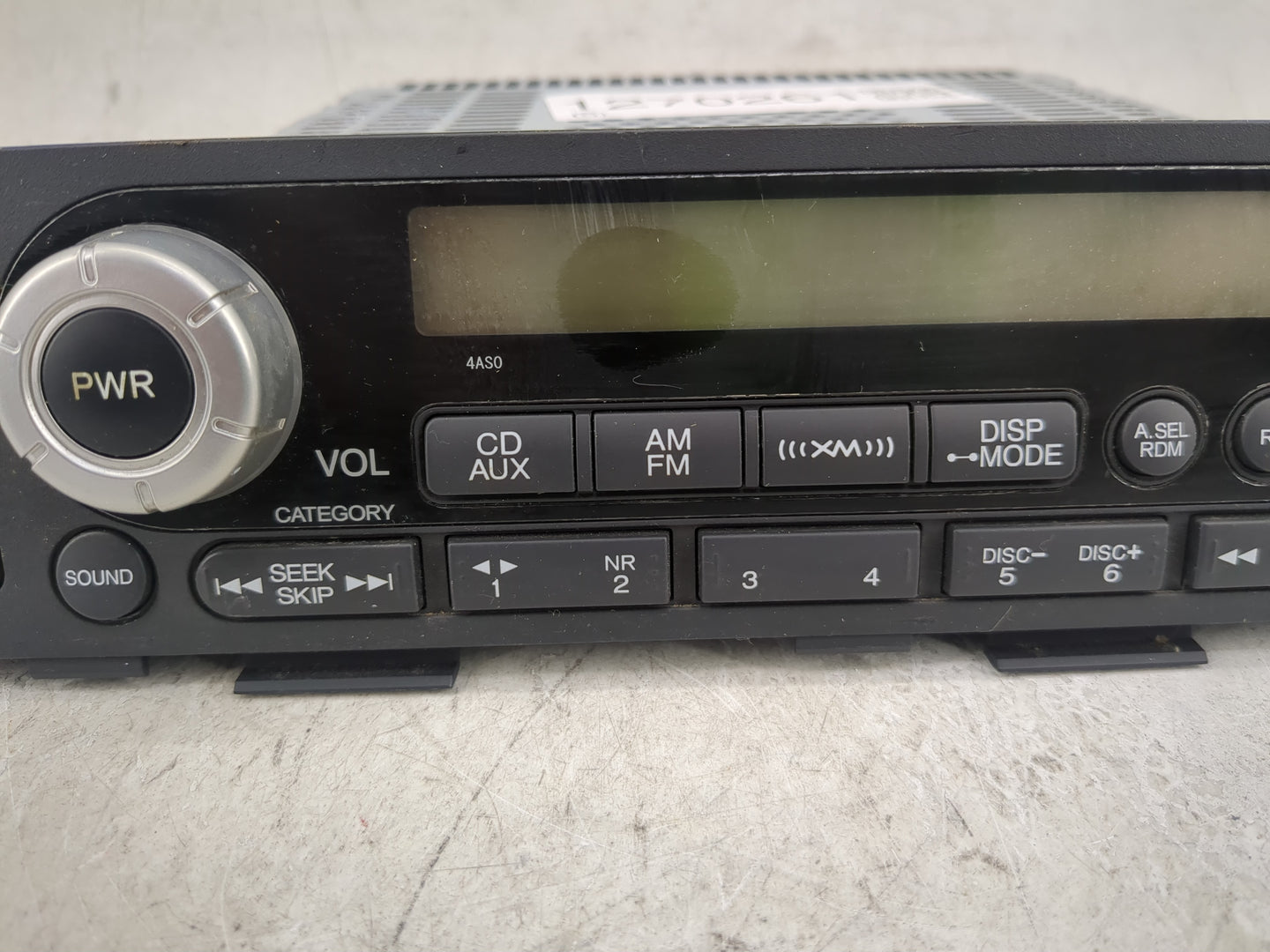 2006-2008 Honda Ridgeline Radio AM FM Cd Player Receiver Replacement P/N:39100-SJC-A400 Fits Fits 2006 2007 2008 OEM Used Au