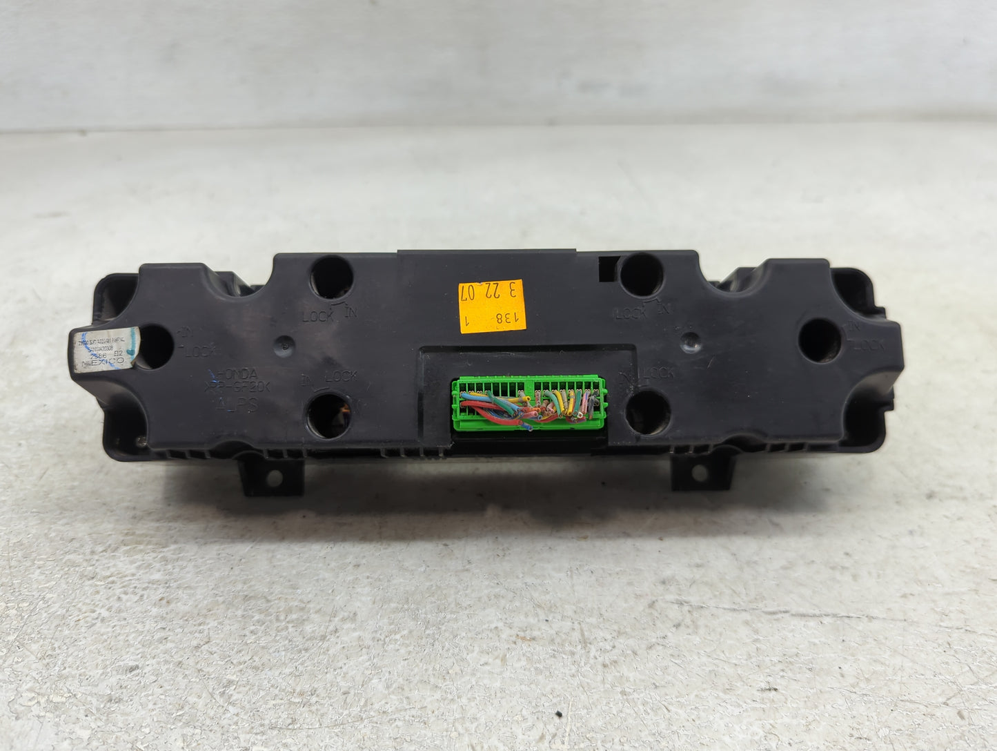 2009-2014 Honda Ridgeline Climate Control Module Temperature AC/Heater Replacement P/N:79600-SJC-A820-M1 SANWA20308 Fits OEM