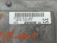2006-2007 Honda Ridgeline PCM Engine Control Computer ECU ECM PCU OEM P/N:37820-RJE-A65 Fits Fits 2006 2007 OEM Used Auto Pa