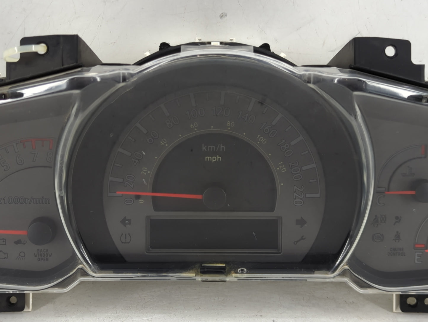 2007-2008 Honda Ridgeline Instrument Cluster Speedometer Gauges Miles: Fits Fits 2007 2008 OEM Used Auto Parts - Oemusedauto
