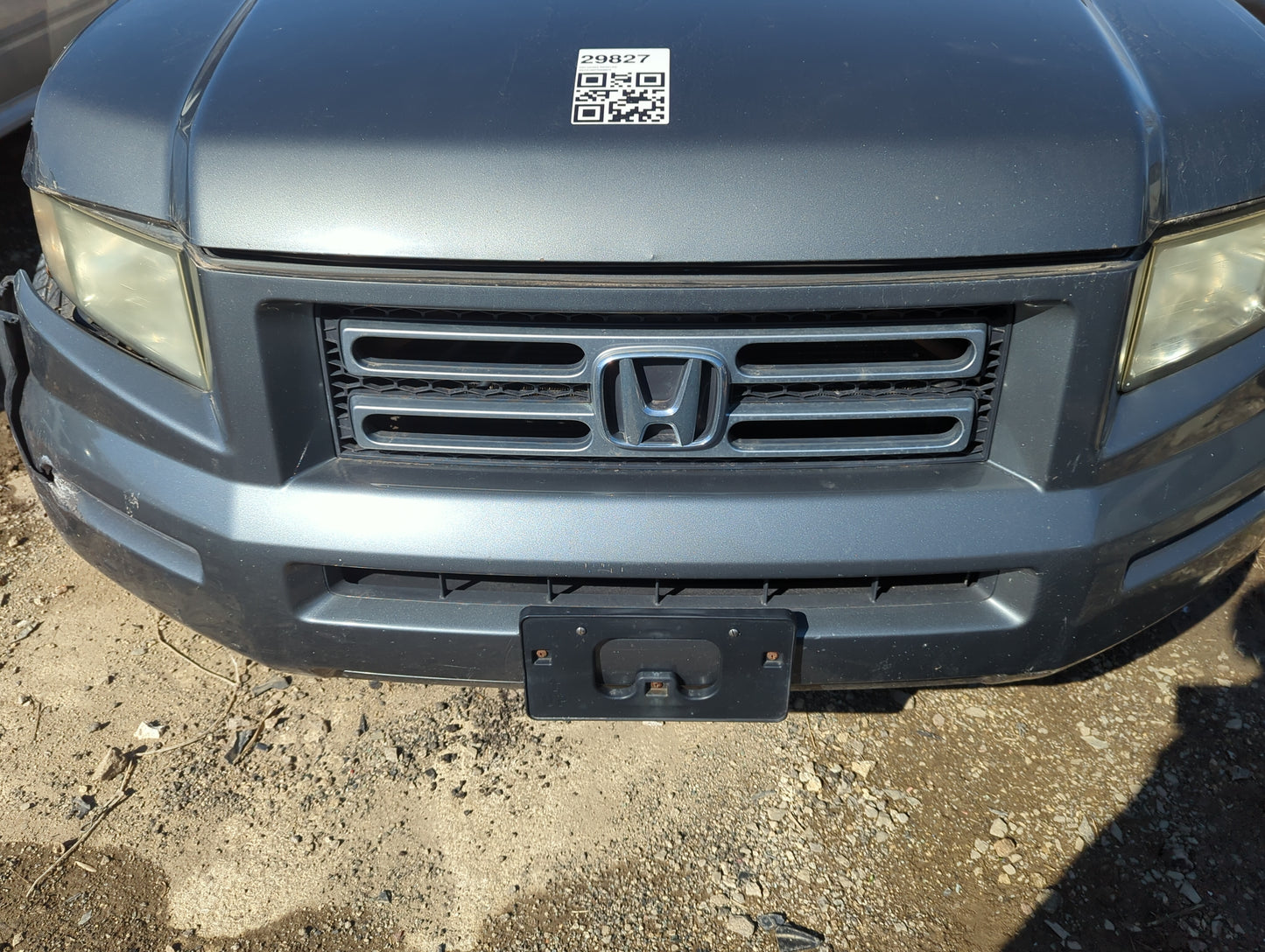 2006-2008 Honda Ridgeline Front Grille Bumper Not Included - Oemusedautoparts1.com