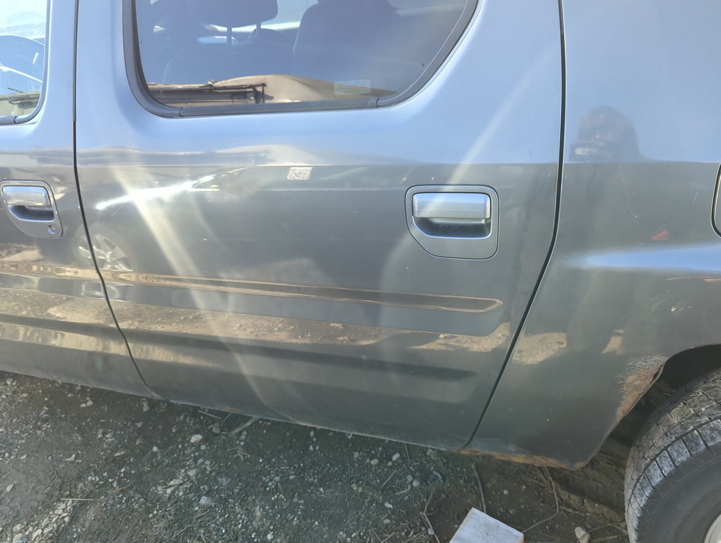 2006-2014 Honda Ridgeline Driver Rear Door Oem 5008815 - Oemusedautoparts1.com