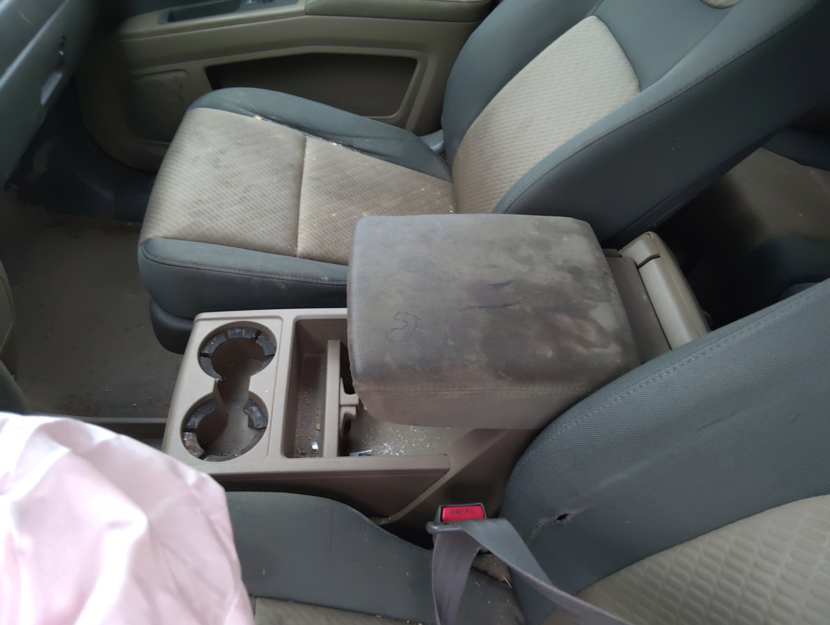 2006-2008 Honda Ridgeline Center Floor Console Fits Fits 2006 2007 2008 OEM Used Auto Parts - Oemusedautoparts1.com