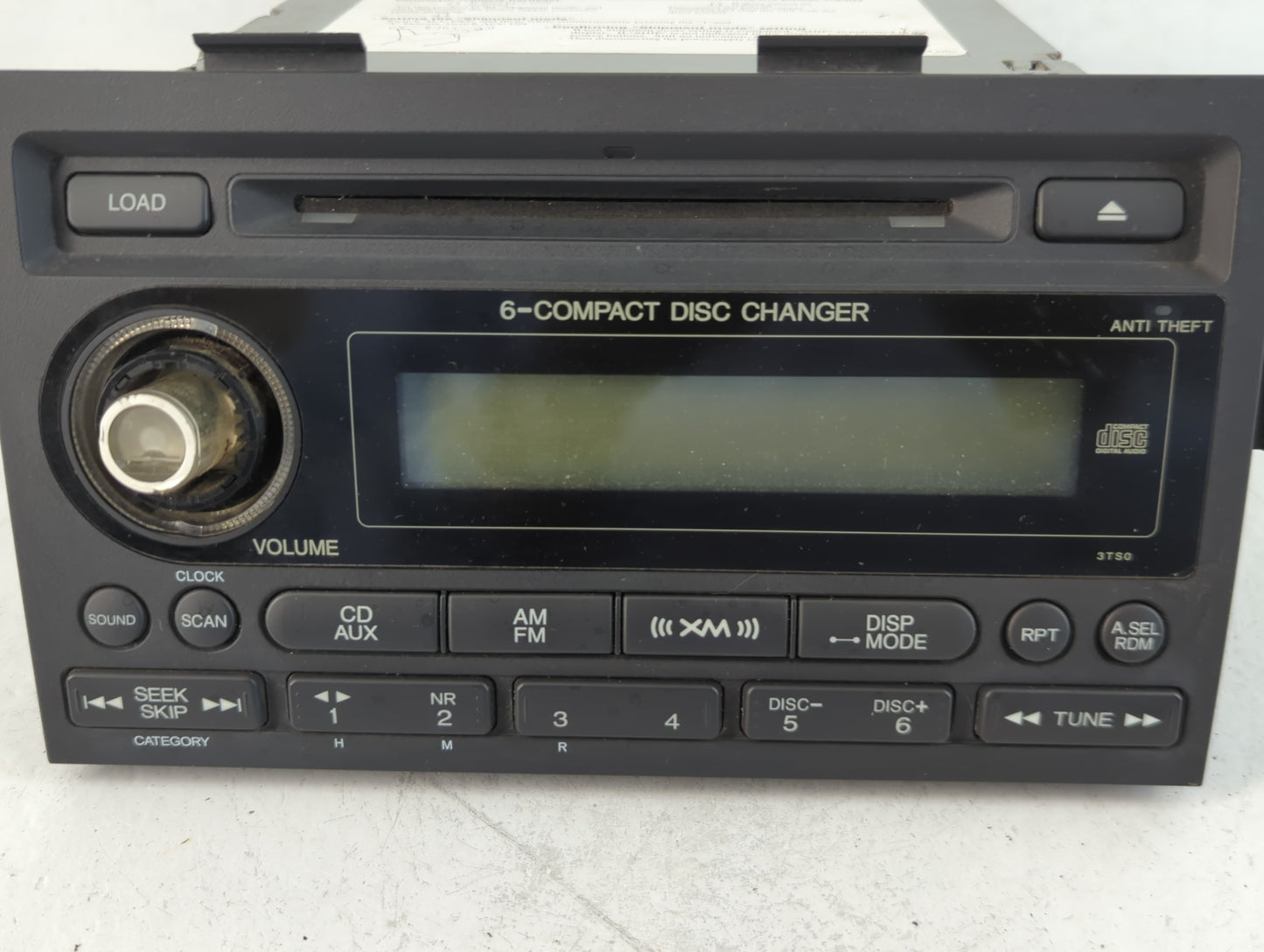 2006-2008 Honda Ridgeline Radio AM FM Cd Player Receiver Replacement P/N:39100-SJC-A200 Fits Fits 2006 2007 2008 OEM Used Au
