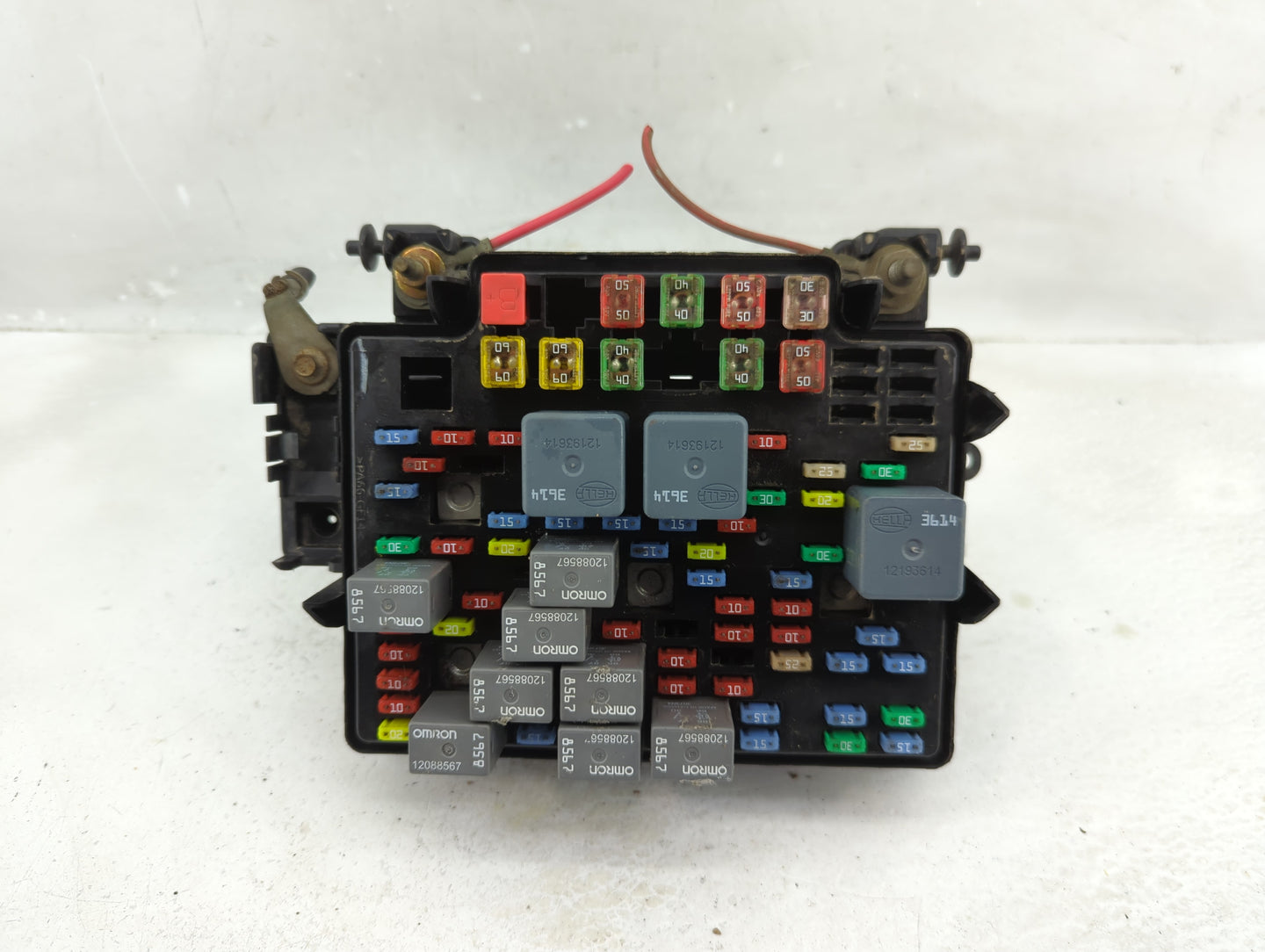 2007 Hummer H2 Fusebox Fuse Box Panel Relay Module P/N:15201930-01 Fits OEM Used Auto Parts - Oemusedautoparts1.com