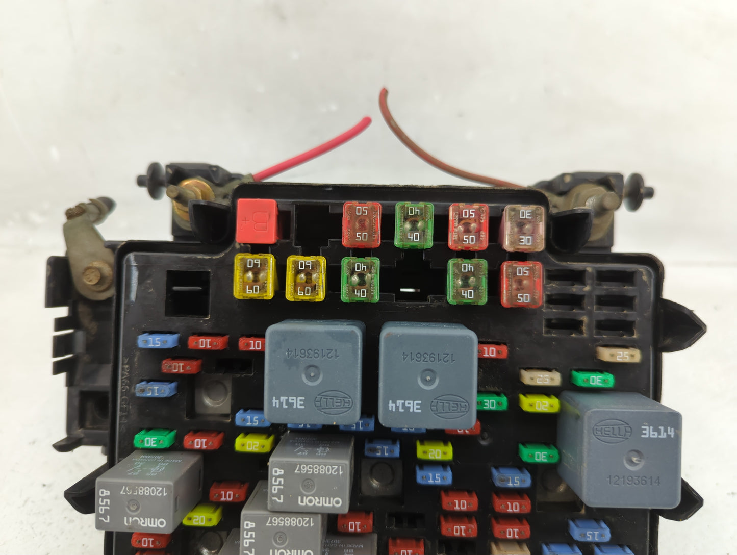 2007 Hummer H2 Fusebox Fuse Box Panel Relay Module P/N:15201930-01 Fits OEM Used Auto Parts - Oemusedautoparts1.com