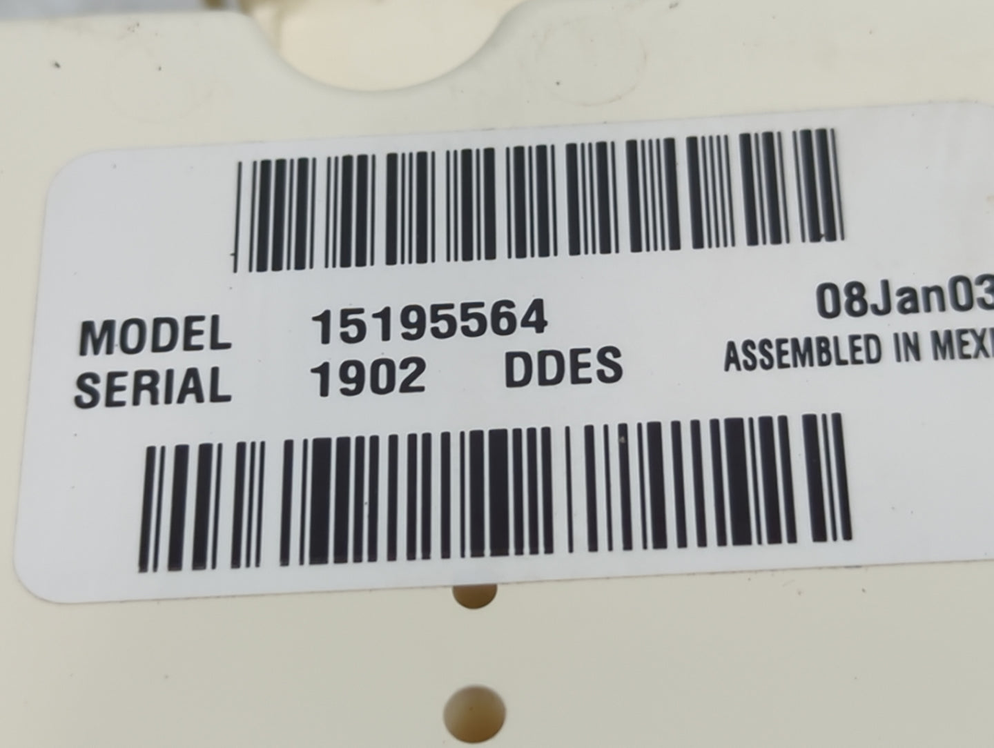 2007 Hummer H2 Climate Control Module Temperature AC/Heater Replacement P/N:15195564 Fits OEM Used Auto Parts - Oemusedautop