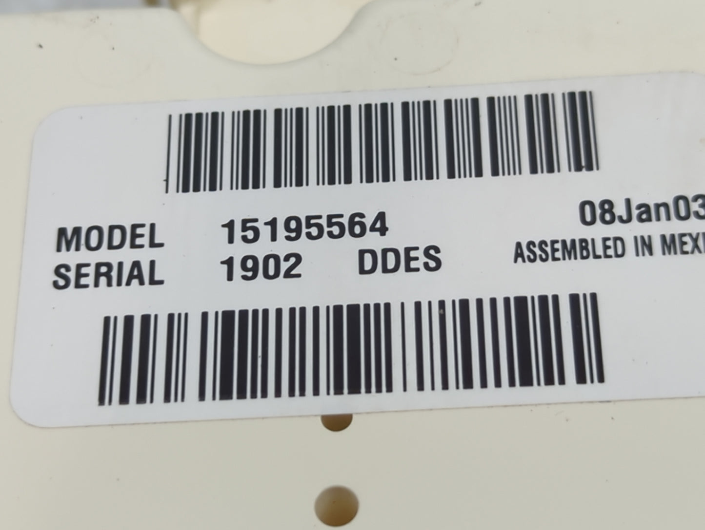 2007 Hummer H2 Climate Control Module Temperature AC/Heater Replacement P/N:15195564 Fits OEM Used Auto Parts - Oemusedautop