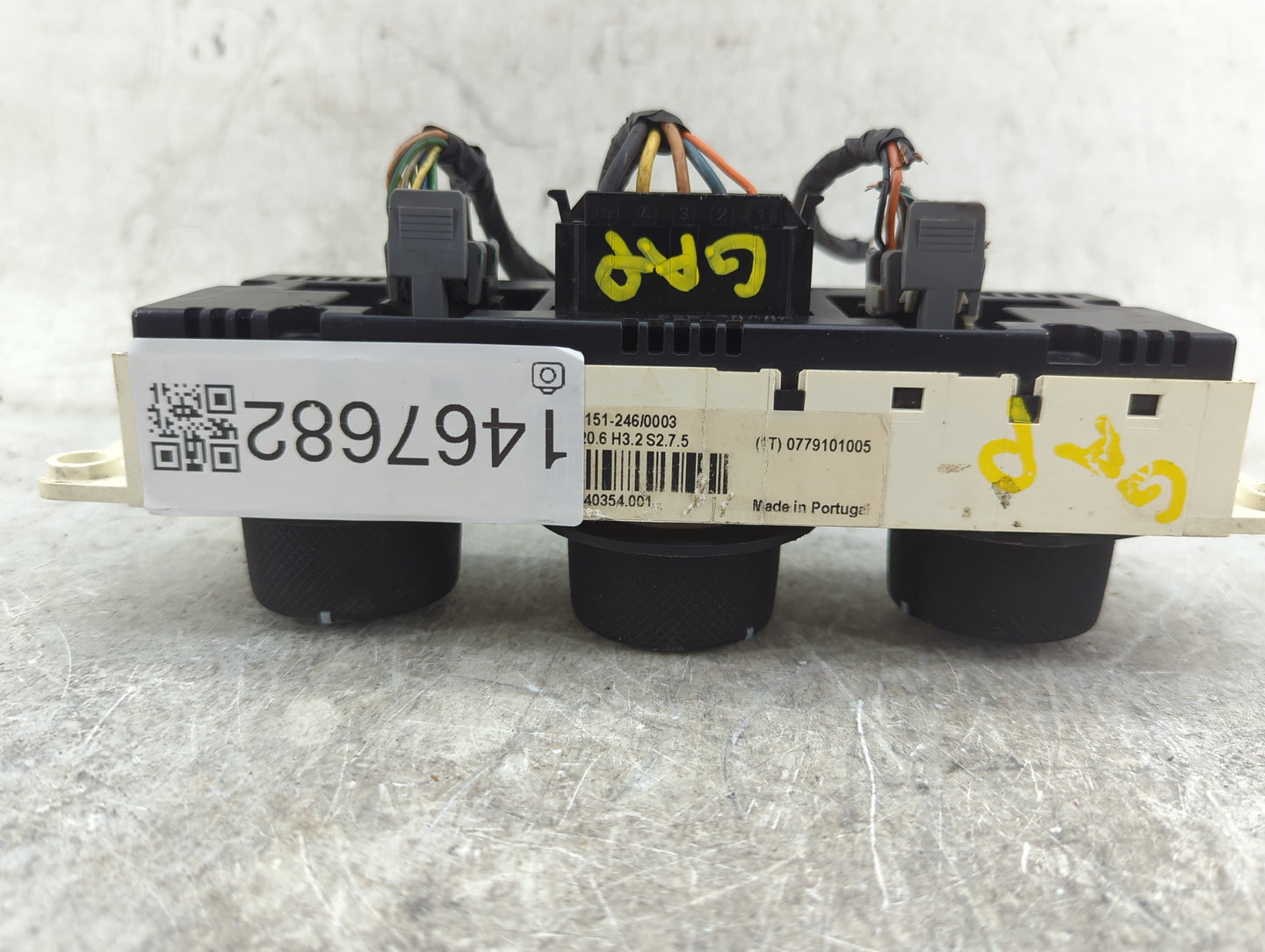 2007 Hummer H3 Climate Control Module Temperature AC/Heater Replacement P/N:15840354 96151-246/0003 Fits OEM Used Auto Parts